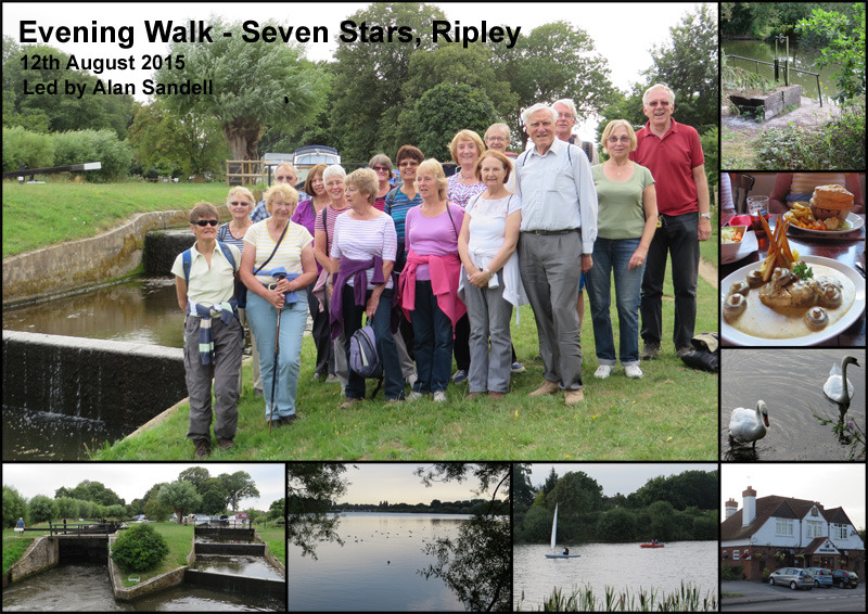 Seven Stars, Ripley, Evening Walk - 12th August 2015